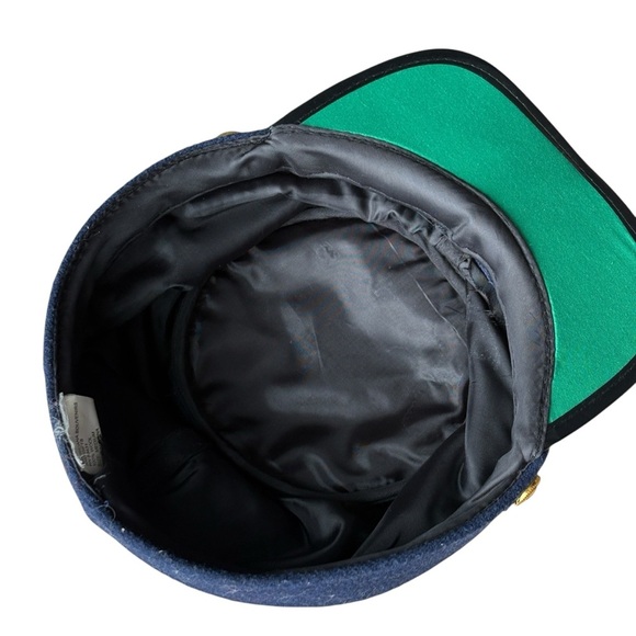 Civil War Union Soldier Costume Hat 100% Wool Size Medium Replica Cap - Picture 4 of 7